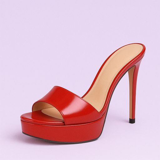 Šľapky na podpätku a platforme