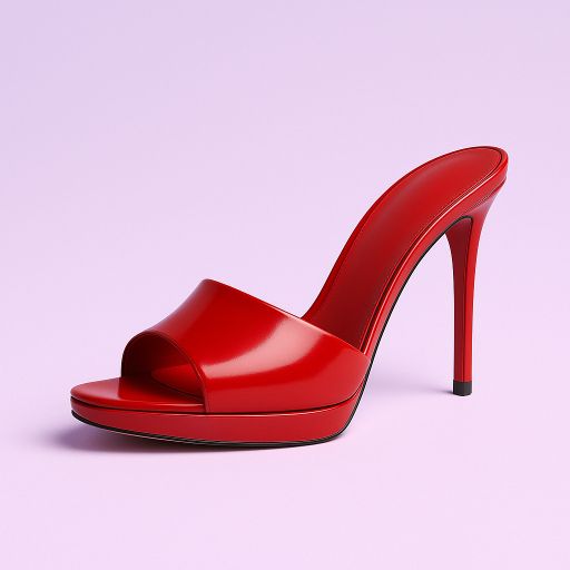 Šľapky na podpätku