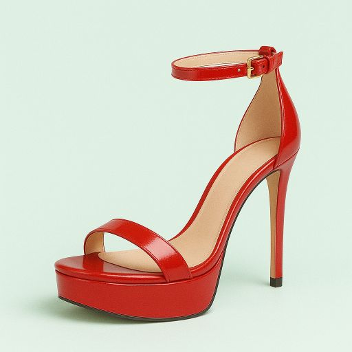 Sandálky na podpätku a  platforme