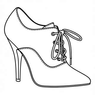 Kotníkové topánky na opätku bez platformy Kotníkové topánky na opätku bez platformy