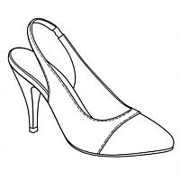 Lodičky s voľnou pätou