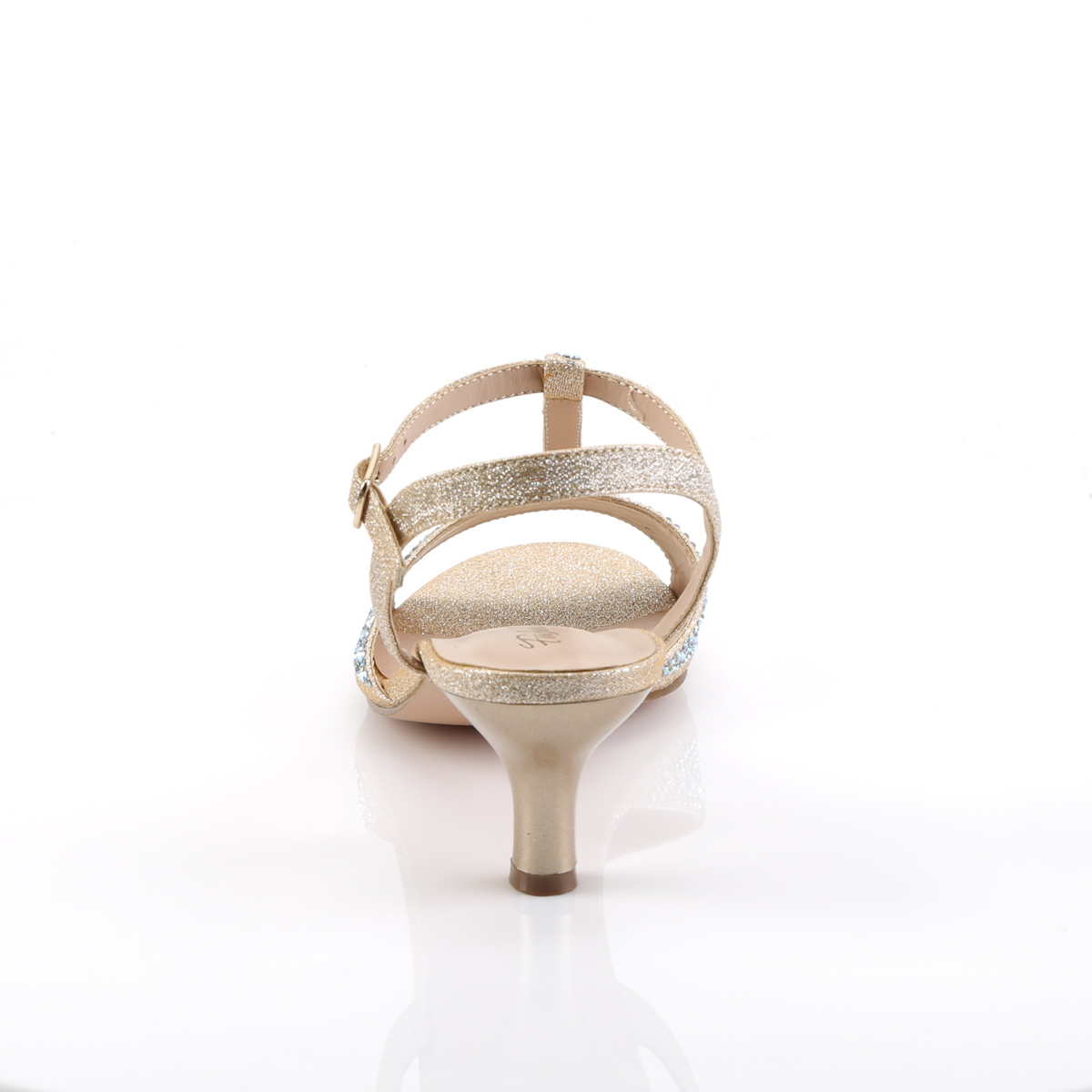 Fabulicious Audrey-05 NUFA - Béžové sandále na podpätku