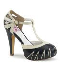 Čierne sandálky Pin Up Couture Bettie-25