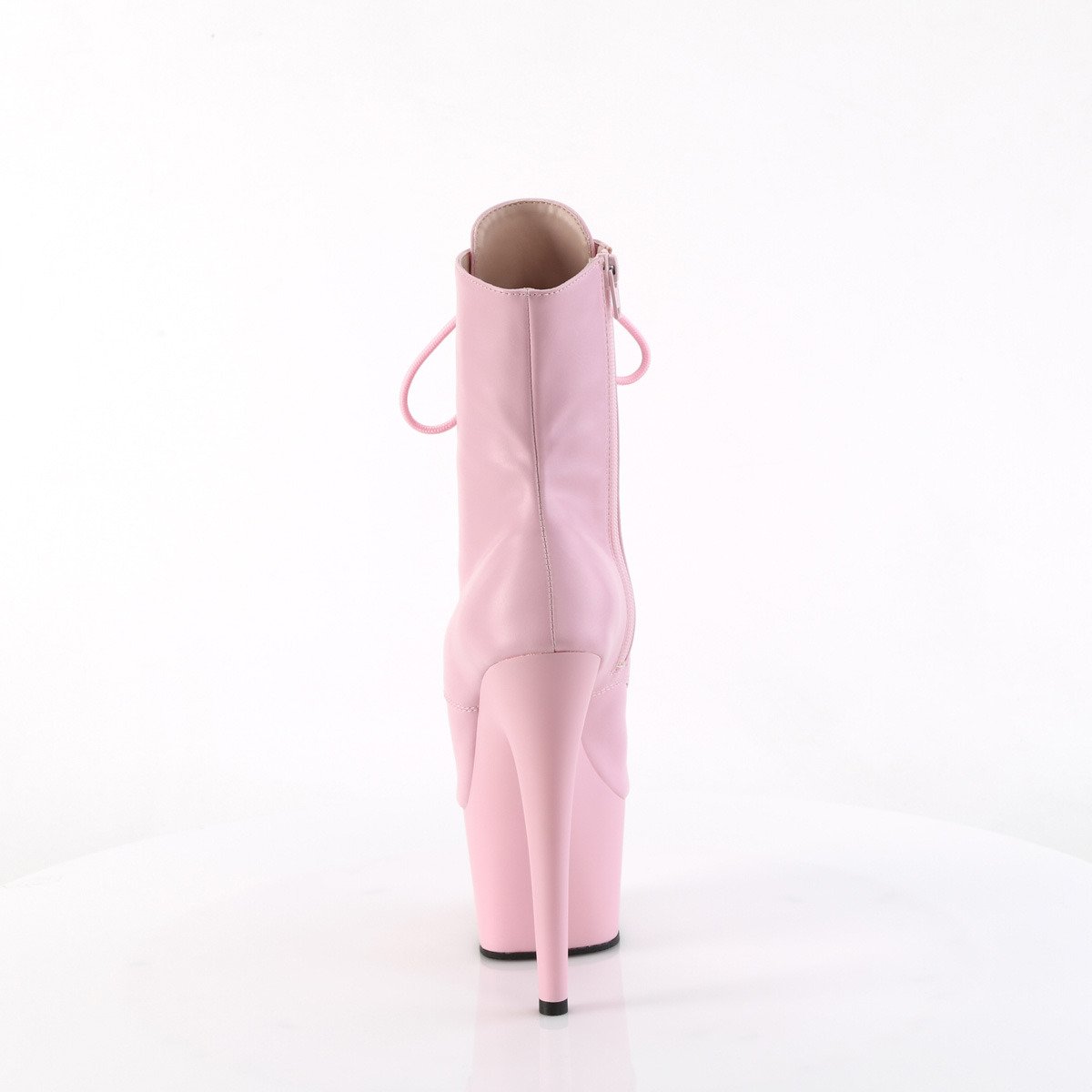 Pleaser Adore-1021 BPPU/M - Ružové kotníkové čižmy na vysokej platforme