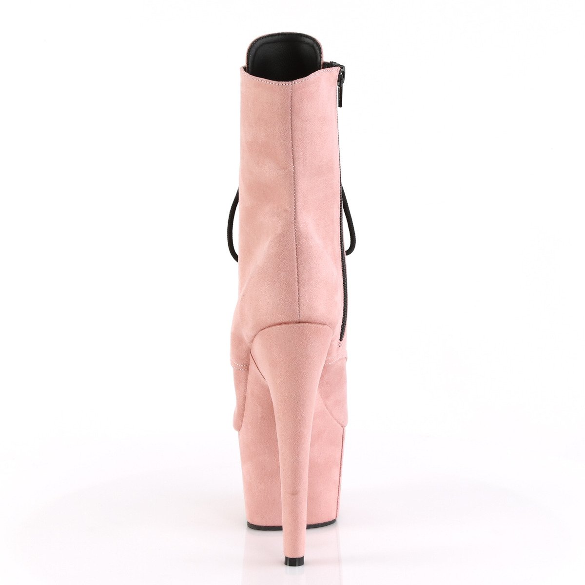 Pleaser Adore-1021FS BPFS/M - Ružové kotníkové čižmy na vysokej platforme