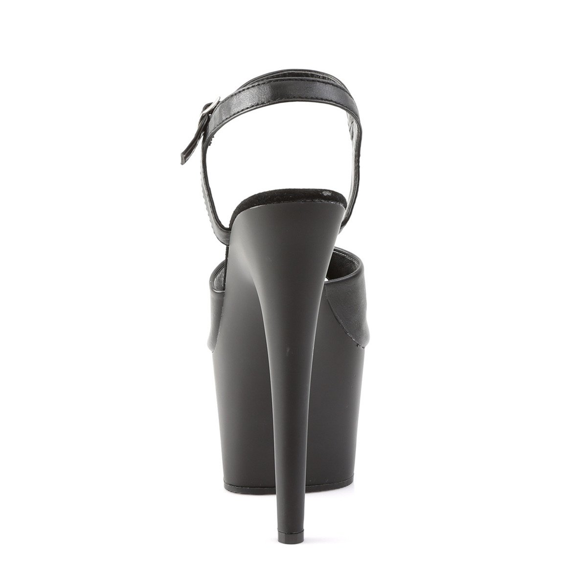 Pleaser Adore-709 BPU/M - Čierne sandále na vysokej platforme