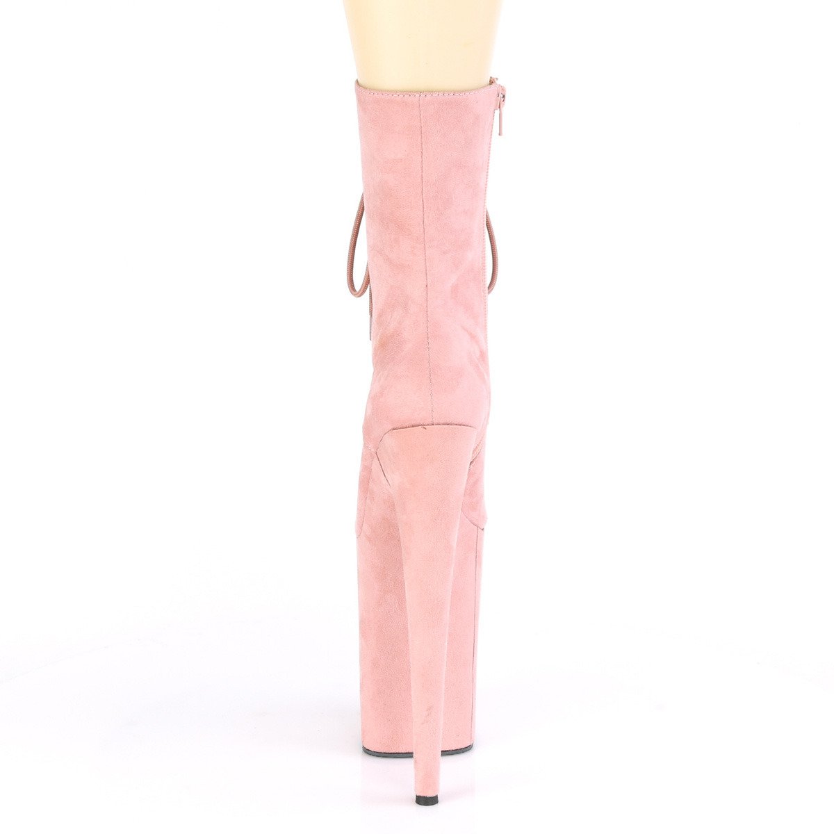 Pleaser Infinity-1020FS BPFS/M - Ružové kotníkové čižmy na vysokej platforme