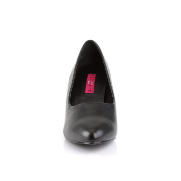 Pleaser Pink Label Divine-420 B/PU - Čierne lodičky