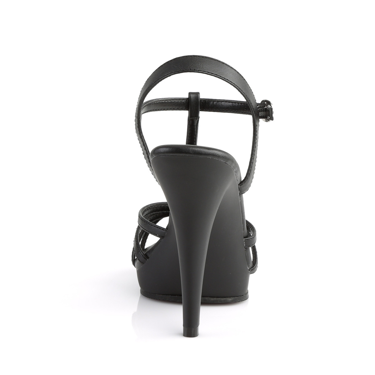 Fabulicious Flair-420 BPU/M - Čierne sandále na vysokom podpätku