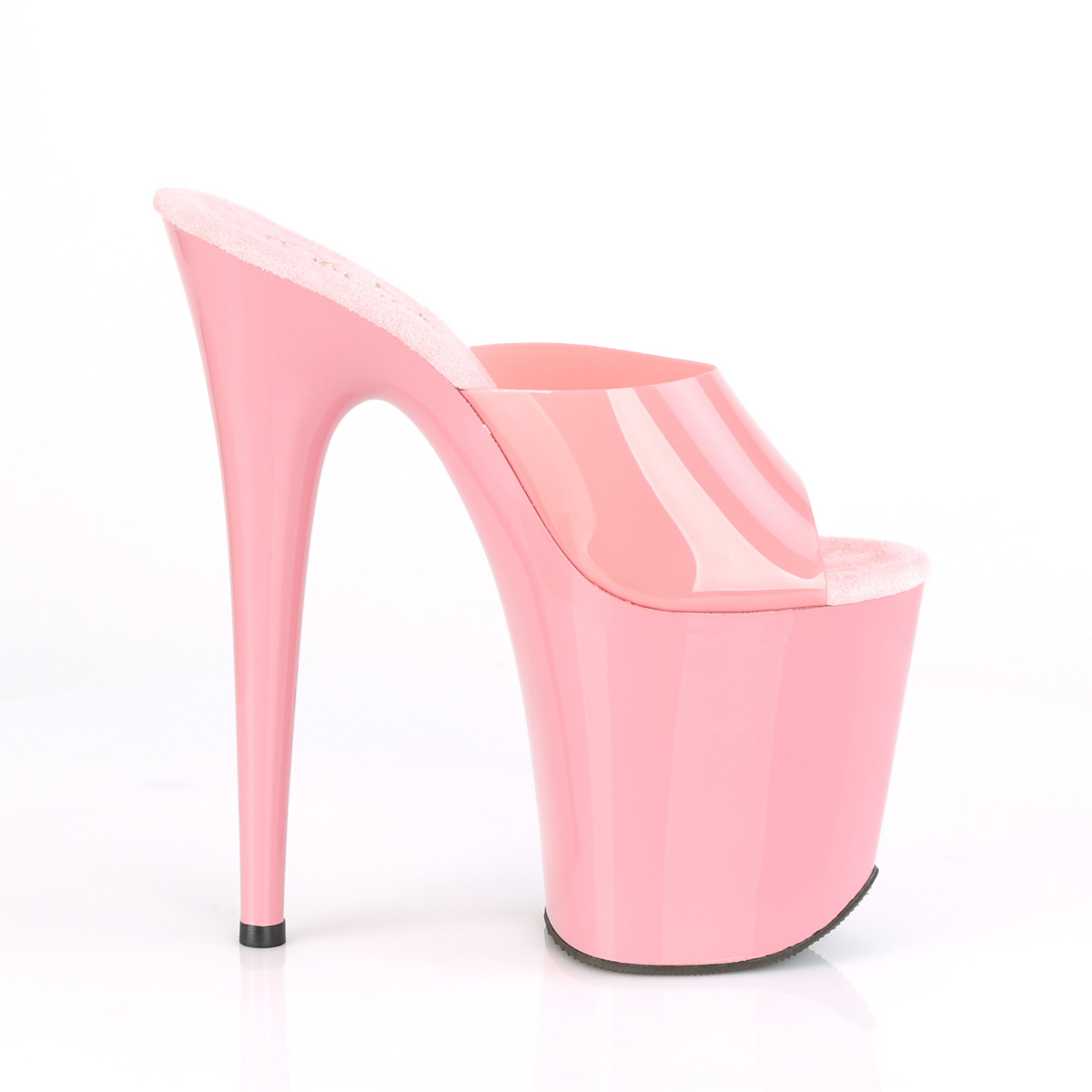Pleaser Flamingo-801N BPTPU/M - Ružové sandále na vysokej platforme