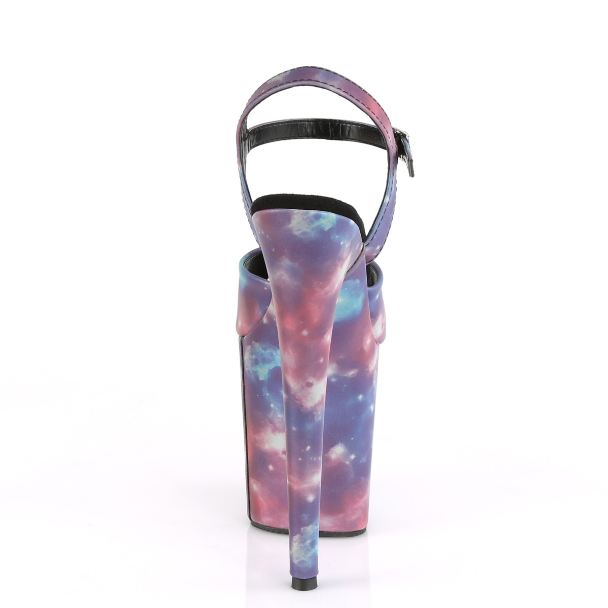 Pleaser Flamingo-809REFL PP-BLU/M - Fialové sandále na vysokej platforme