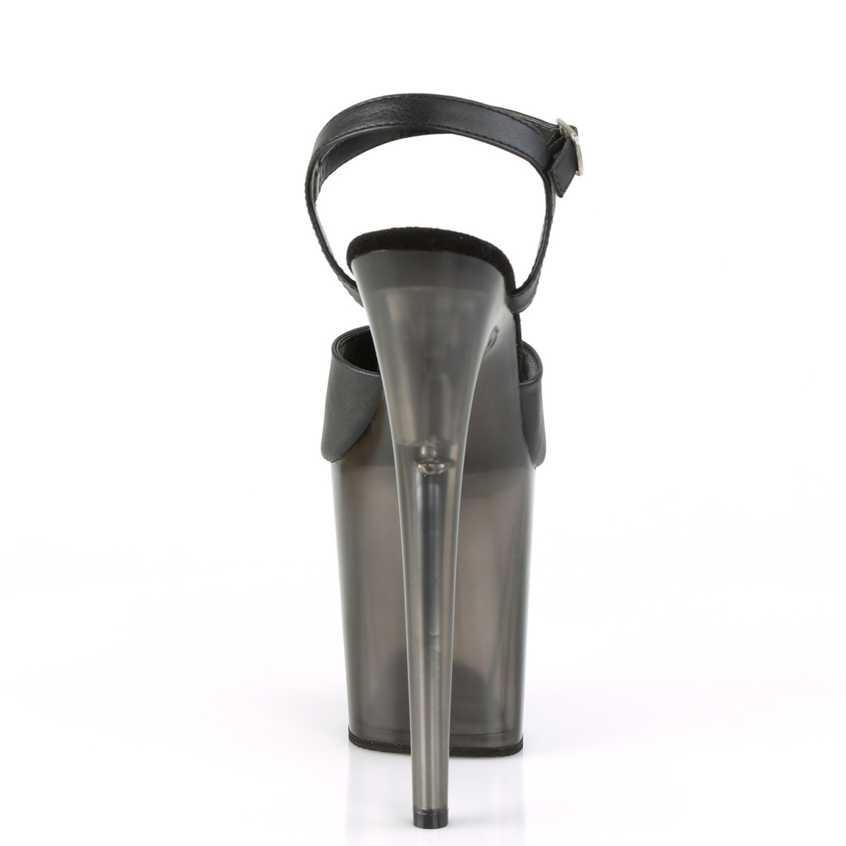 Pleaser Flamingo-809T BPU/M - Čierne sandále na vysokej platforme