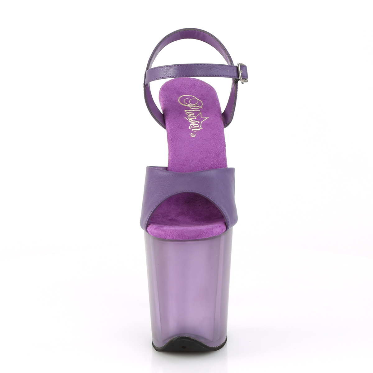 Pleaser Flamingo-809T PPPU/M - Fialové sandále na vysokej platforme