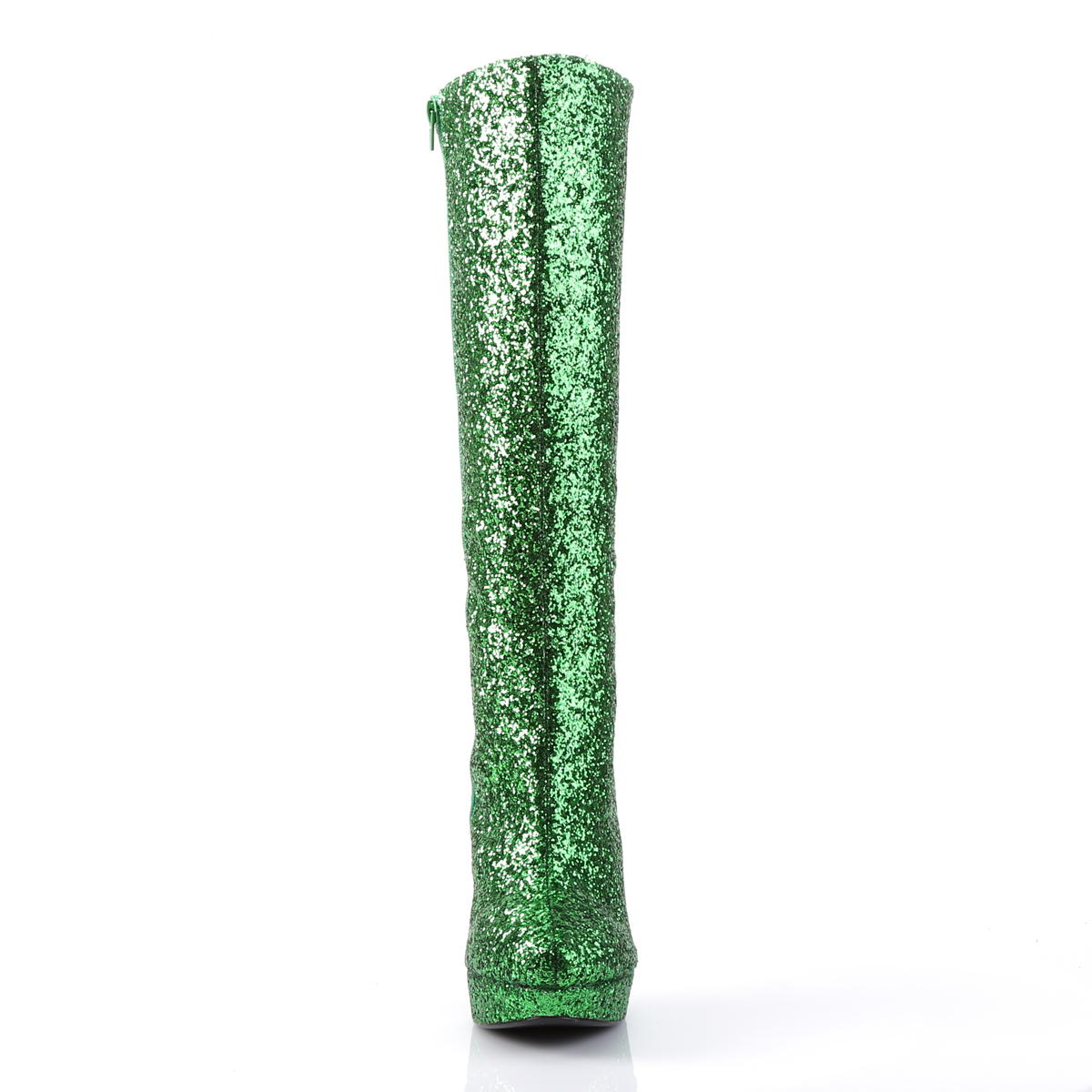 Funtasma Lolita-300G GN - Zelené čižmy na vysokom podpätku