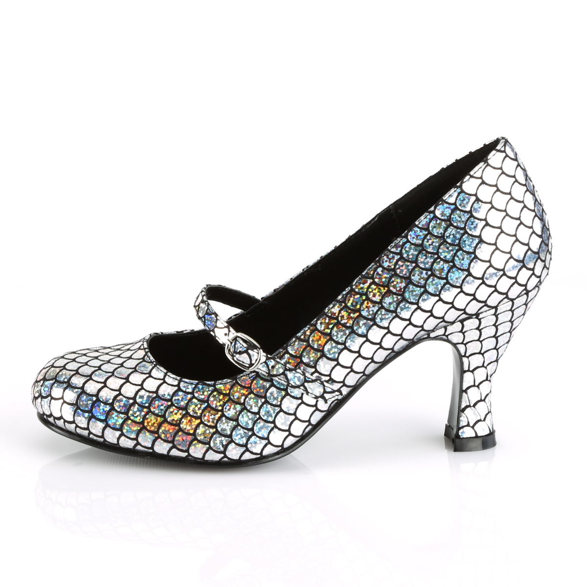 Funtasma Mermaid-70 SHGPU - Strieborné lodičky