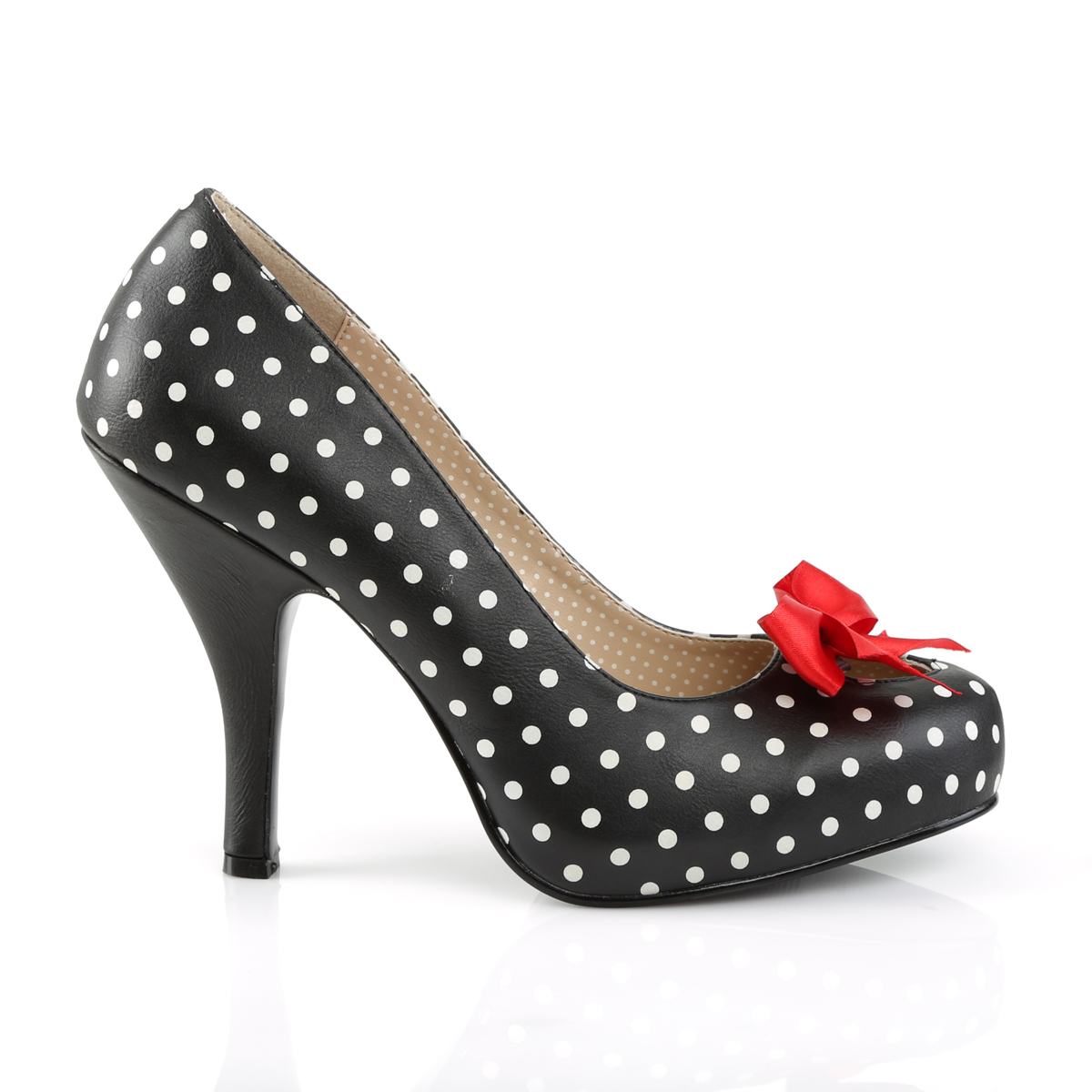 Pleaser Pink Label Pinup-05 B-WPU - Čierne lodičky